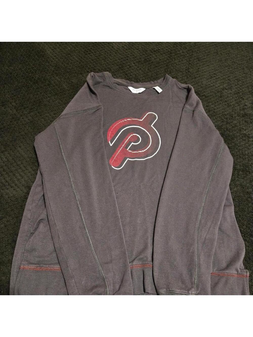 NHL Women's Grey and Black Sweatshirt